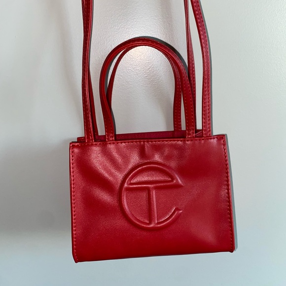 Telfar Handbags - Red Small Telfar Bag